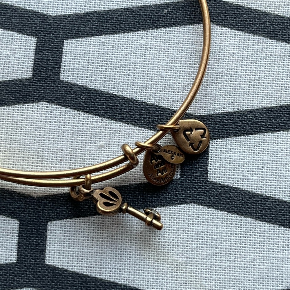 Alex & Ani Key Bangle - Picture 2 of 2